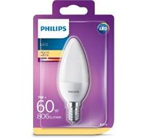 Philips LED 60W svíčka B38 E14 matná ND RF 1BC