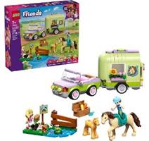 LEGO 42695 Přívěs s koněm a hříbětem 