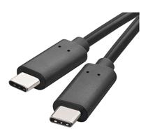 EMOS Nabíjecí a datový kabel USB-C 3.1 / USB-C 3.1, 1 m, černý