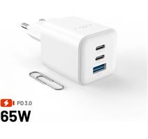 Fixed nabíječka,2xUSB-C,FIXCG65M-2C1A-WH