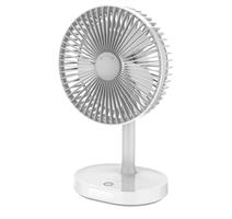 Platinet PRDF0326 stolní přenosný ventilátor nabíjecí 19cm