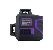 Ermenrich Nivelační přístroj Ermenrich LV50 PRO až 30m, zelený laser, 12 čar, fialový