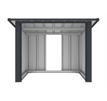 G21 Garáž pro robotickou sekačku G21 88x62x98 cm, antracitová