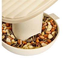 Krmítko - Cosy feeder silo - mushroom beige 18 cm