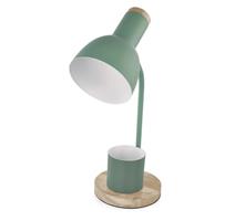 EMOS Stolní lampa POPPY na žárovku E27, zelená