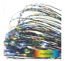 EMOS LED vánoční nano řetěz zelený, 4 m, venkovní i vnitřní, multicolor, časovač