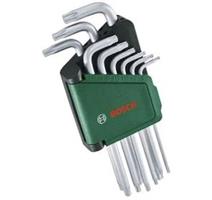 Bosch Sada 9 ks klíčů Torx 1.600.A02.Z9C 