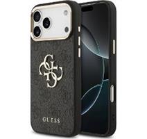GUESS PU Leather 4G iPhone 17 Pro Max Bk 