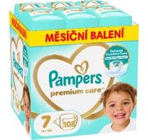 PAMPERS PLENKY PREMIUM CARE VEL.7/108 KS 