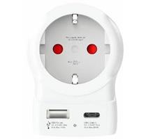 Solight PA29PD20 cestovní adaptér USA