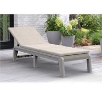 Keter Lehátko Keter Atlas cappuccino s polstrem