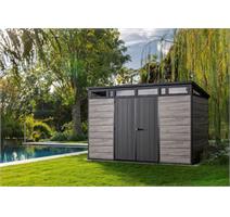 Keter Zahradní domek Keter PENT Signature 11x7 Storm Grey, s podlahou