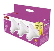 EMOS LED žárovka Classic MR16 / GU10 / 3 W (32 W) / 345 lm / teplá bílá