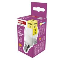 EMOS LED žárovka CLS Mini Globe / E14 / 2,2 W (25 W) / 250 lm / teplá bílá
