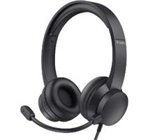 TRUST Ayda PC headset USB +microphone BK 