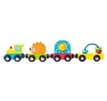 Woody 102193057 Vláček s ježkem a hračk. 