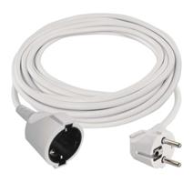 EMOS Prodlužovací kabel 7 m / 1 zásuvka / bílý / PVC / 1,5 mm2
