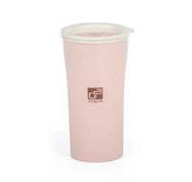 G21 Eko kelímek G21 beECO Latte 450 ml, růžový