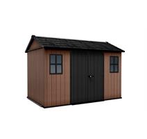 Keter Zahradní domek Keter Newton Plus wide 11x7,5 hnědý, s podlahou