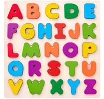 Woody 102190634 Puzzle ABC- písmena 