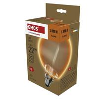 EMOS LED žárovka DECO G130OA / E27 / 4 W (22 W) / 220 lm / flame