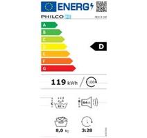 Philco PDC 8 DW SUŠIČKA PRÁDLA 