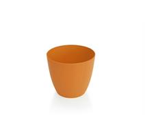 Obal Ella - matná oranžová 9 cm