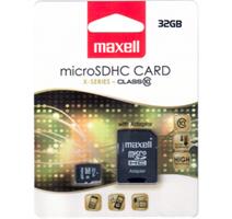 MAXELL MicroSDHC 32GB CL10 + adpt 854718 
