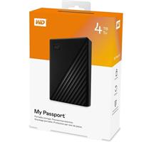 WD My Passport Portable 4TB Black