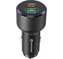 Swissten Adaptér USB-C PD + USB-A 63W 