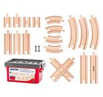 Woody 102192108 Set kolejí 20ks 