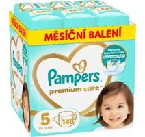 PAMPERS PLENKY PREMIUM CARE VEL.5/148 KS 
