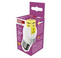 EMOS LED žárovka CLS Mini Globe / E27 / 2,2 W (25 W) / 250 lm / teplá bílá