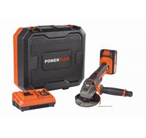 POWDP35150 - Aku úhlová bruska 20V 115mm SET