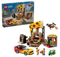 LEGO 60496 Rozvoz pizzy a vozidla 