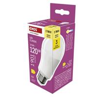 EMOS LED žárovka Classic A60 / E27 / 14 W (120 W) / 1901 lm / teplá bílá