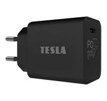 TESLA TESLA Power Charger T100 - rychlonabíječka 20 W PD 3.0/PPS (černá barva)