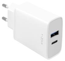 FIXED Adapter,USB-C,USB, 30W, bílý 