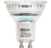 Retlux RLL 670 GU10 bulb 1,9W WW A 