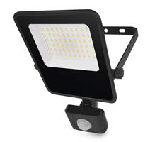 EMOS LED reflektor VISIO s pohybovým čidlem, 30 W, černý, neutrální bílá