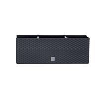 Prosperplast Samozavlažovací květináč Prosperplast Rato Case 51,4 x 19 x 18,6 cm antracit