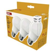 EMOS LED žárovka Basic A60 / E27 / 8,8 W (60 W) / 806 lm / neutrální bílá