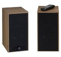 AQ M25 Aktivní stereo repro, ořech 