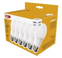 EMOS LED žárovka Basic A60 / E27 / 9,4 W (60 W) / 806 lm / neutrální bílá