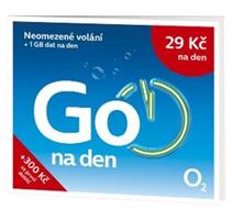 O2 GO SIM na den 99Kč 