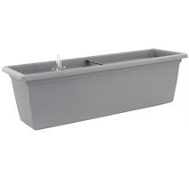 Truhlík samozavlažovací Magnolie 2SMART - kamenná šedá 40 cm
