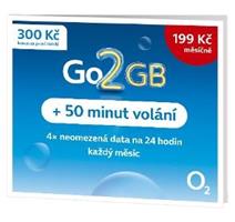 O2 GO SIM 2GB + 50min 