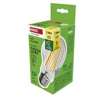 EMOS LED žárovka Filament A70 / E27 / 11.6 W (150 W) / 2 452 lm / teplá bílá / A CLASS