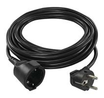 EMOS Prodlužovací kabel 5 m / 1 zásuvka / černý / PVC / 1,5 mm2
