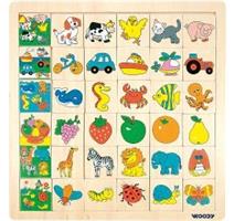 Woody 102190013 Přilož kam co patří(6x6) 